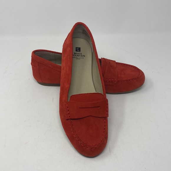 White Mountain 'Markos' Moccasin Genuine Leather Upper shoes